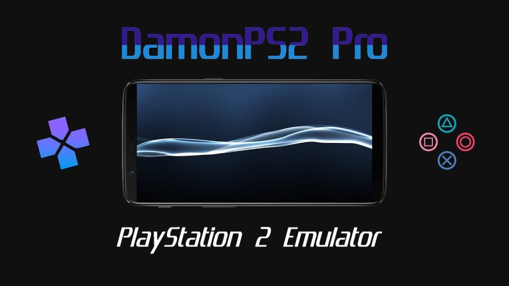 Screenshot of the DamnonPS2 emulator on Android