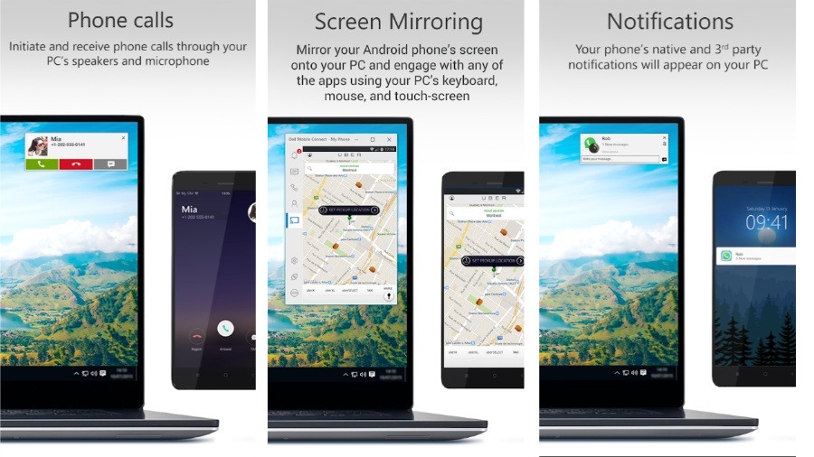 Dell Mobile Connect Screen Mirroring