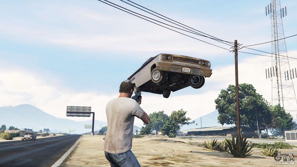 GTA 5 Gravity Gun