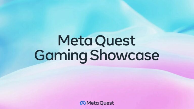 meta quest gaming showcase