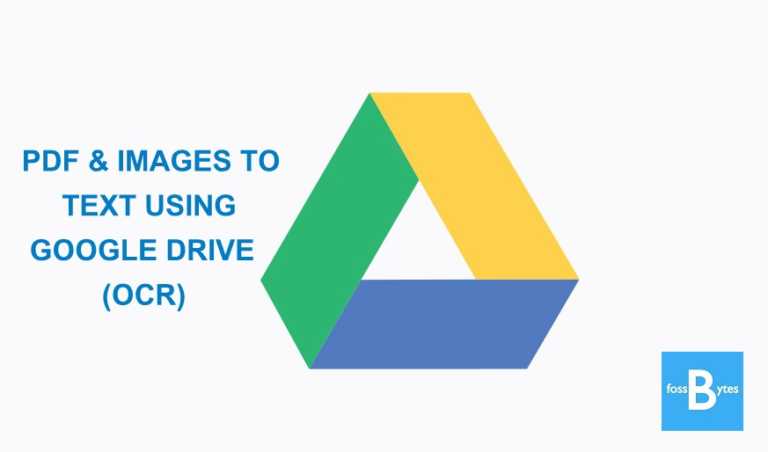 pdf image to text google drive 