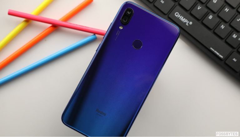 redmi note 7 pro smartphone