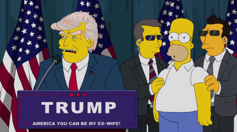 simpsons-precited-trump-president