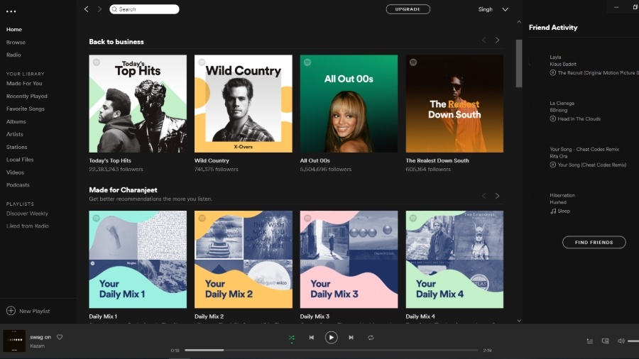 Spotify Music Player