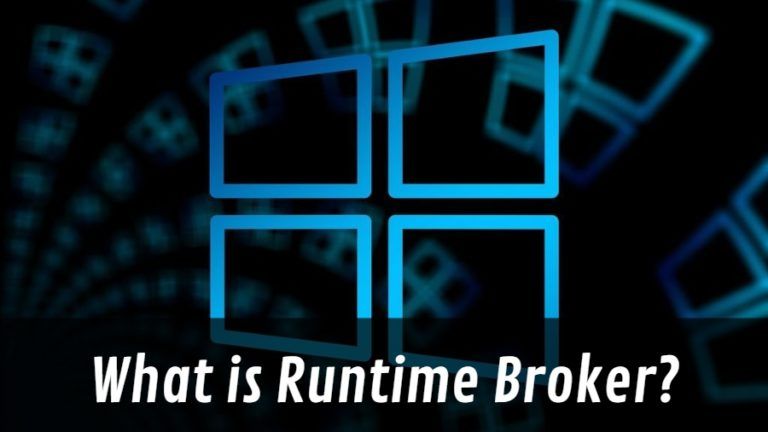 Windows 10 process runtimebroker.exe