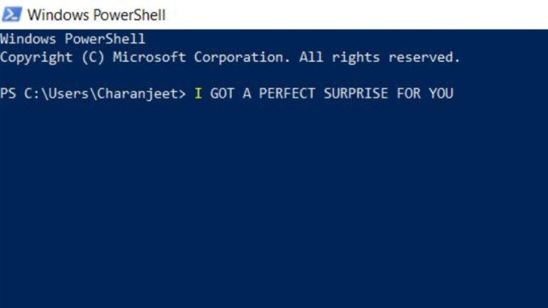 Windows PowerShell Zoom In Feature