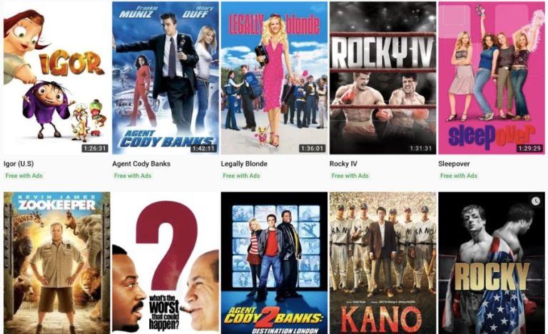 Watch hollywood movies free sale