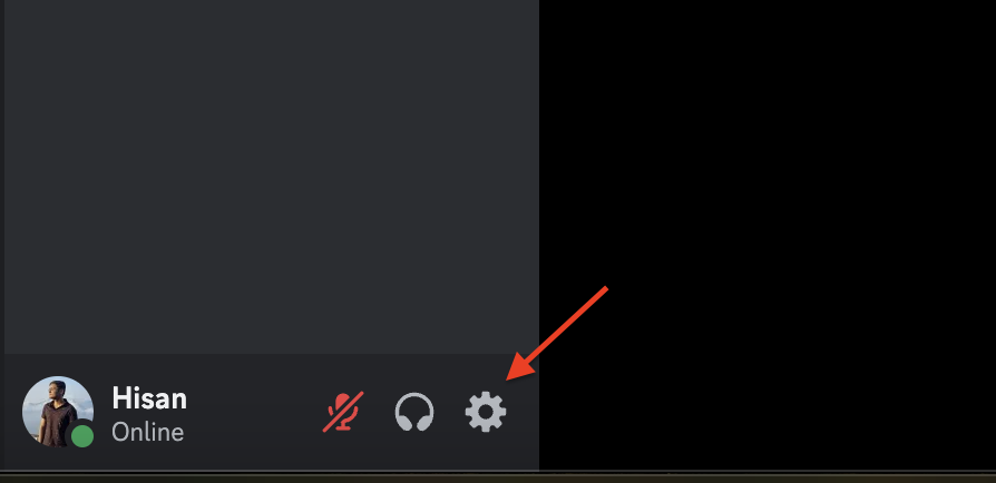 Image of Discord settings